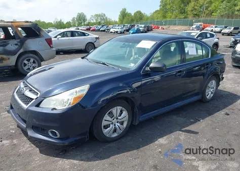 2013 Subaru Legacy 2.5I из США, поврежденный, VIN 4S3BMBA64D3021076